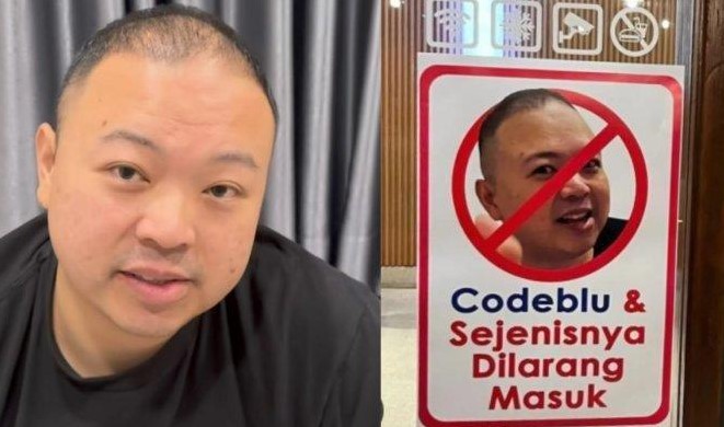 Codeblu tengah jadi perbincangan di dunia maya. Food vlogger dengan review-review pedasnya ini dituding melakukan pemerasan terhadap pengusaha kuliner, hingga memicu seruan boikot dari netizen. (Istimewa)